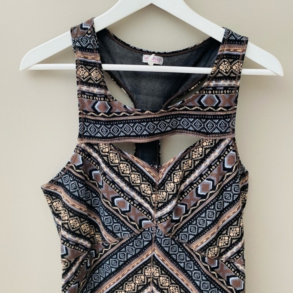 Free People Sleeveless Dress Sz Large Boho